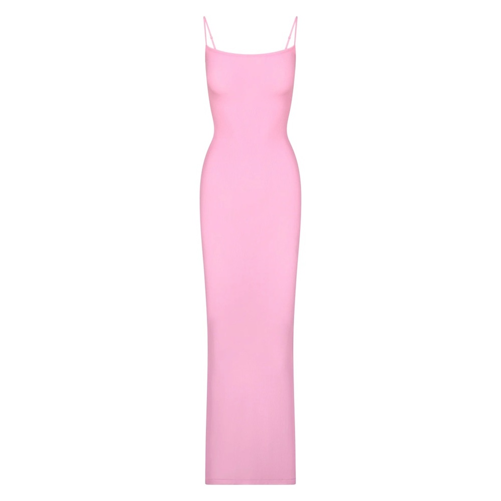{Skims} Soft Lounge Long Slip Dress in Cotton Candy - Size XL - NWT